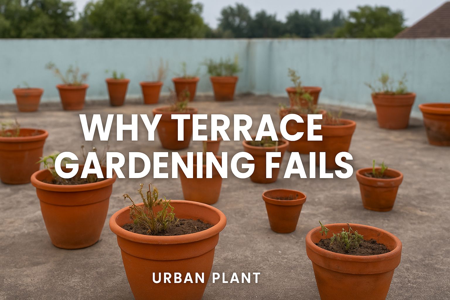 Why Terrace Gardening Fails: A Quick Reality Check by Urban Plant